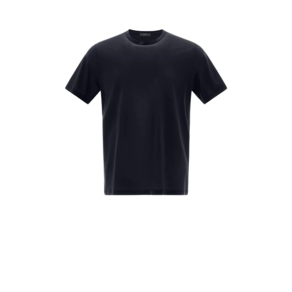 Herno - Tops > T-Shirts - Blue - Herno - Modalova