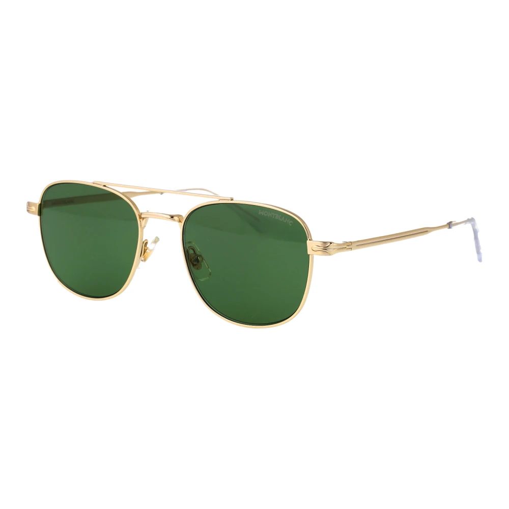 Montblanc Men's Yellow Sunglasses - Sunglasses - 51 Mm - Accessories