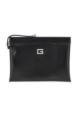 sac-a-main-noir-en-pu-logo-en-metal