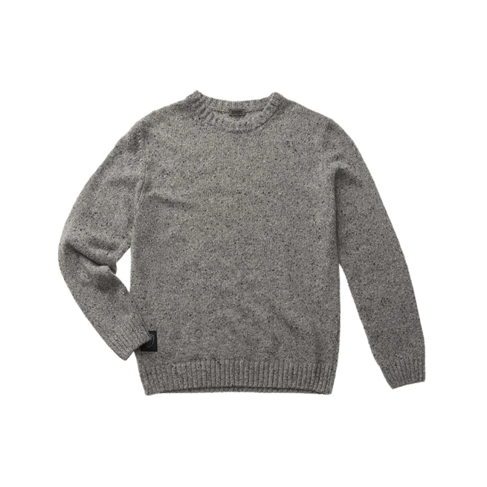 Blauer Men's Gray Round-Neck Knitwear