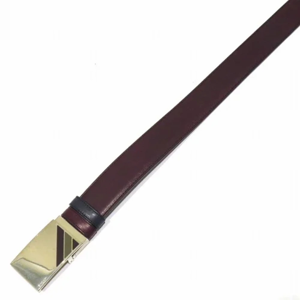 Bally Pre-owned Leather belts Brown Heren