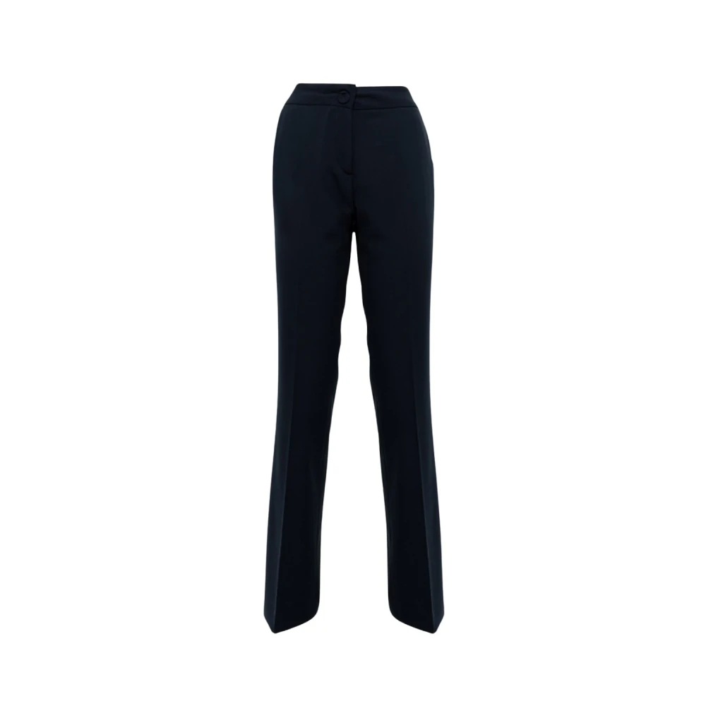 Blugirl Women's Blue Wide Trousers