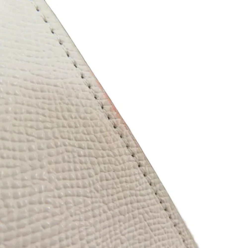 Coach Pre-owned Leather backpacks White Dames