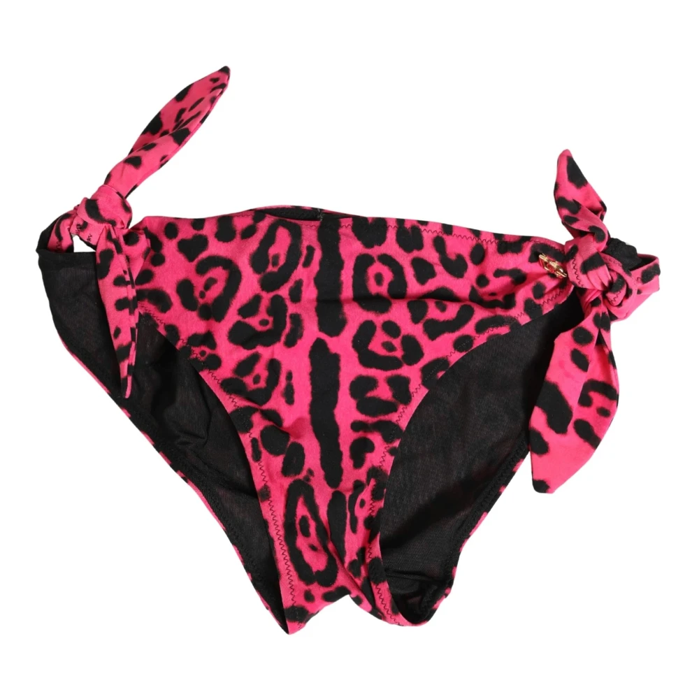 Dolce & Gabbana Women's Pink Bikini Bottom - Bikinis - S - Swimwear