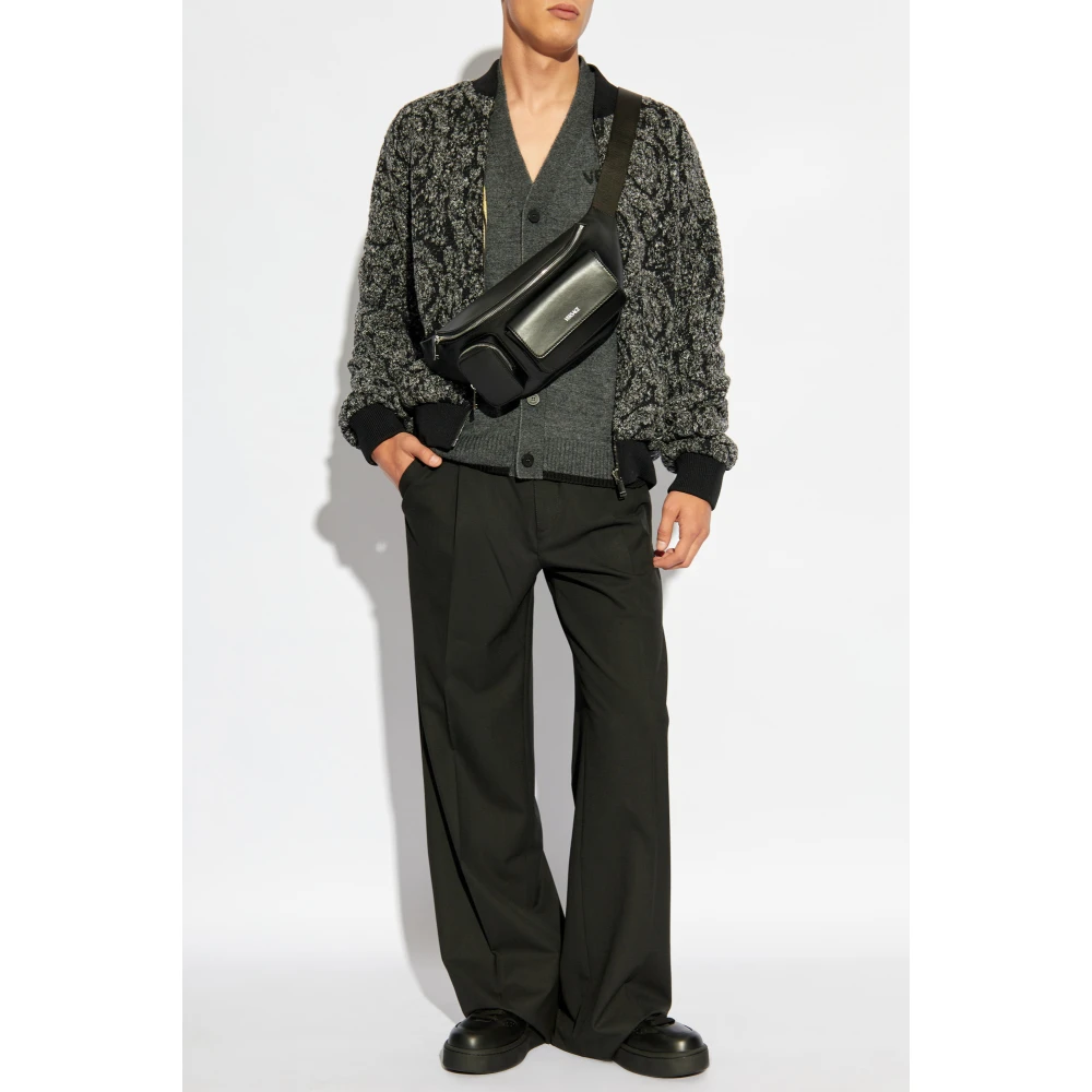 Versace Omkeerbare bomberjack Black Heren