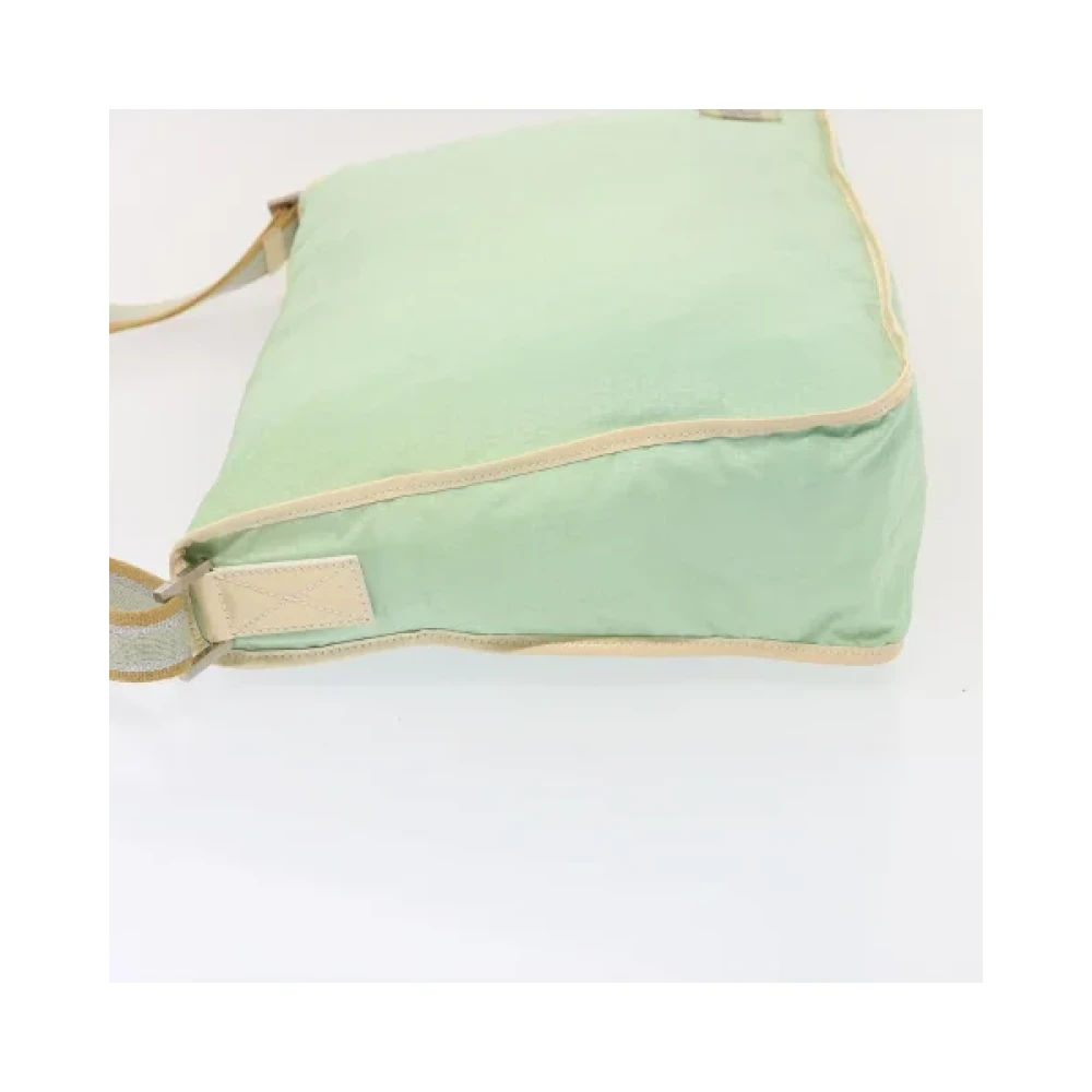 Fendi Vintage Pre-owned Nylon fendi-bags Green Dames