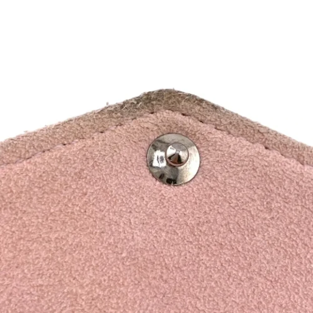 Louis Vuitton Vintage Pre-owned Leather clutches Pink Dames
