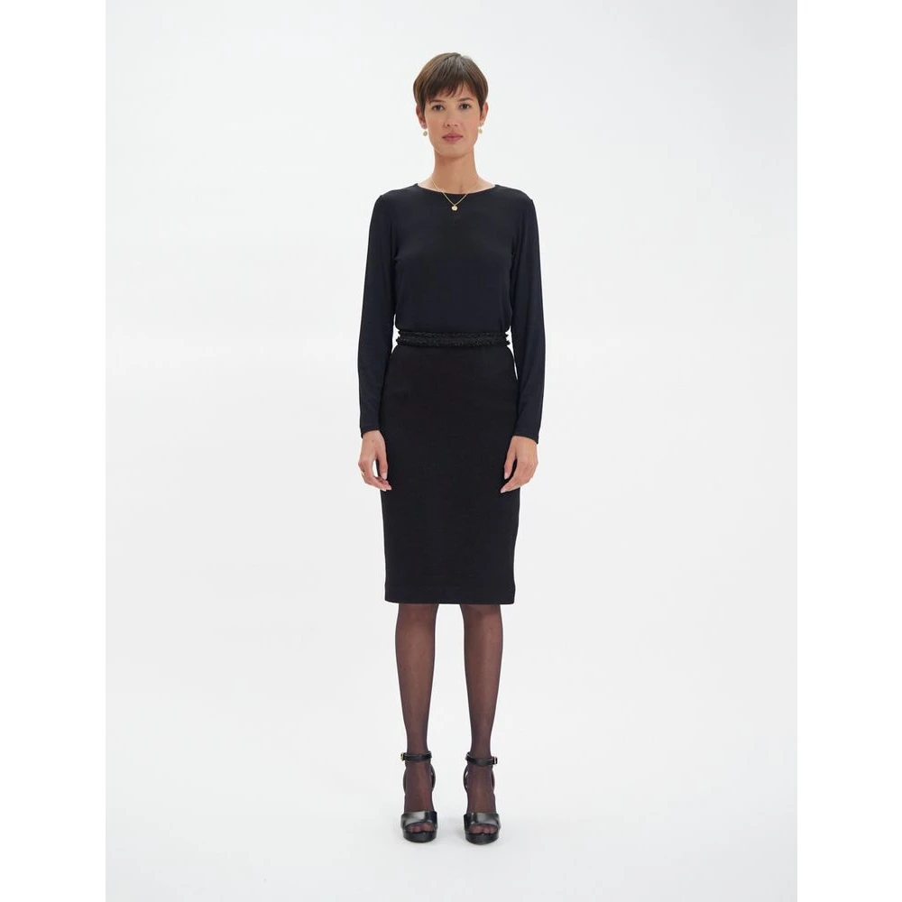 Ines De La Fressange Paris Gabriela Skirt Black Dames