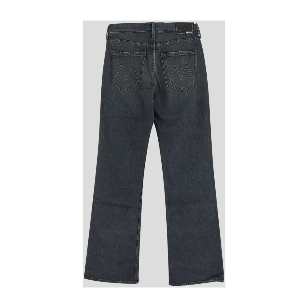 Mother Katoen Dames Jeans Gray Dames