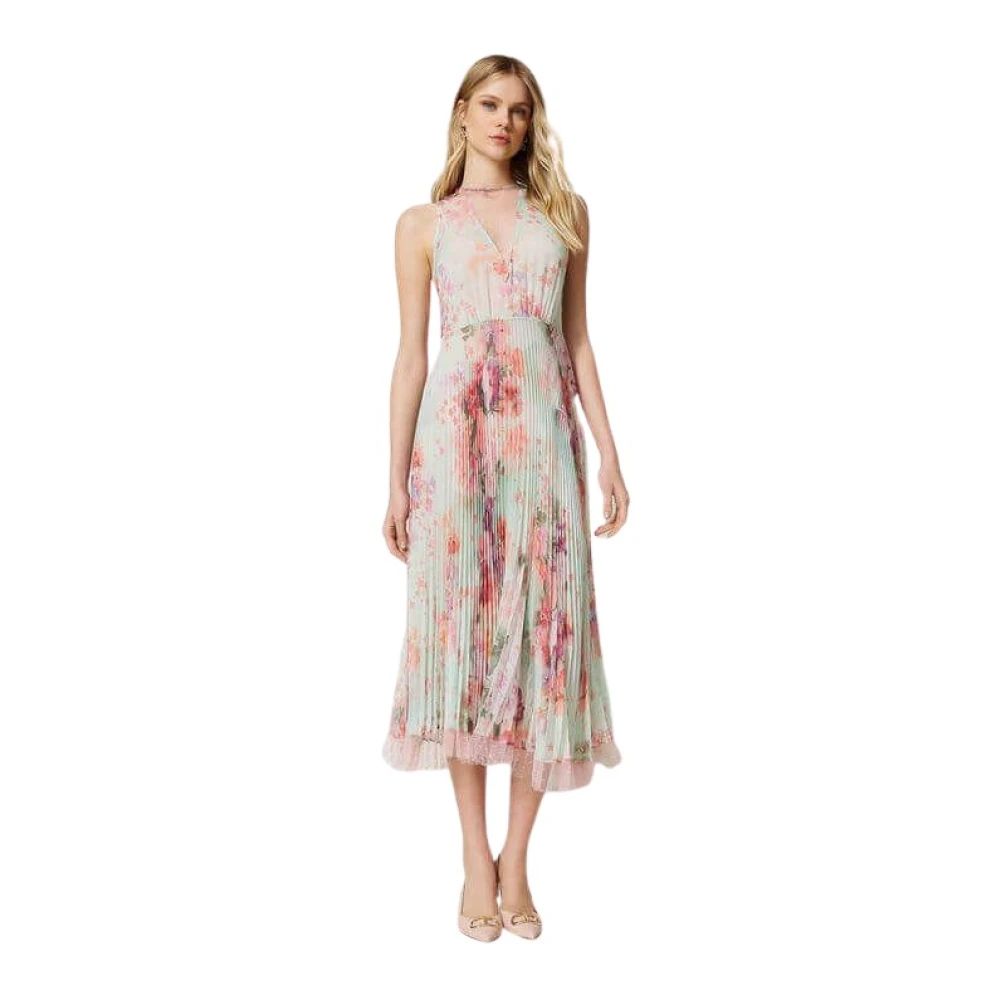Dresses > Day Dresses > Midi Dresses - - Twinset - Modalova