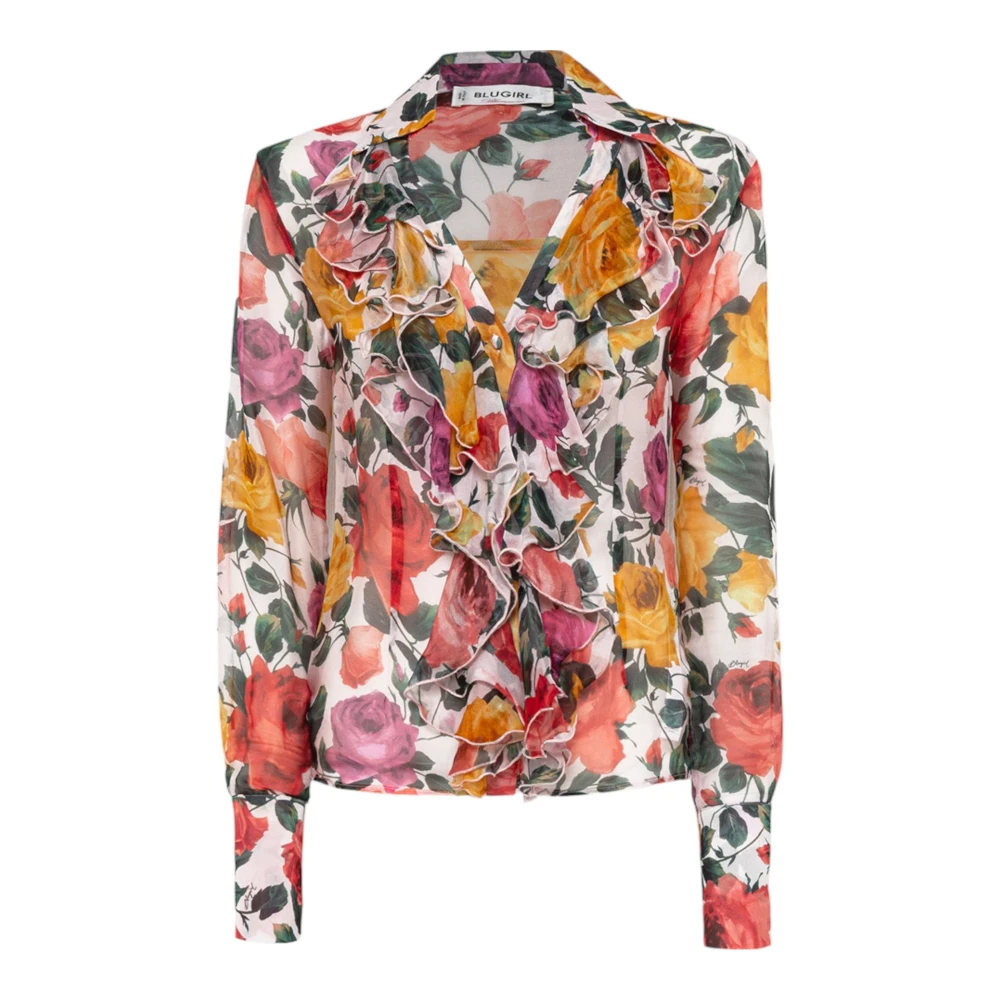 Blugirl Lange Mouw Blouse Multicolor Dames