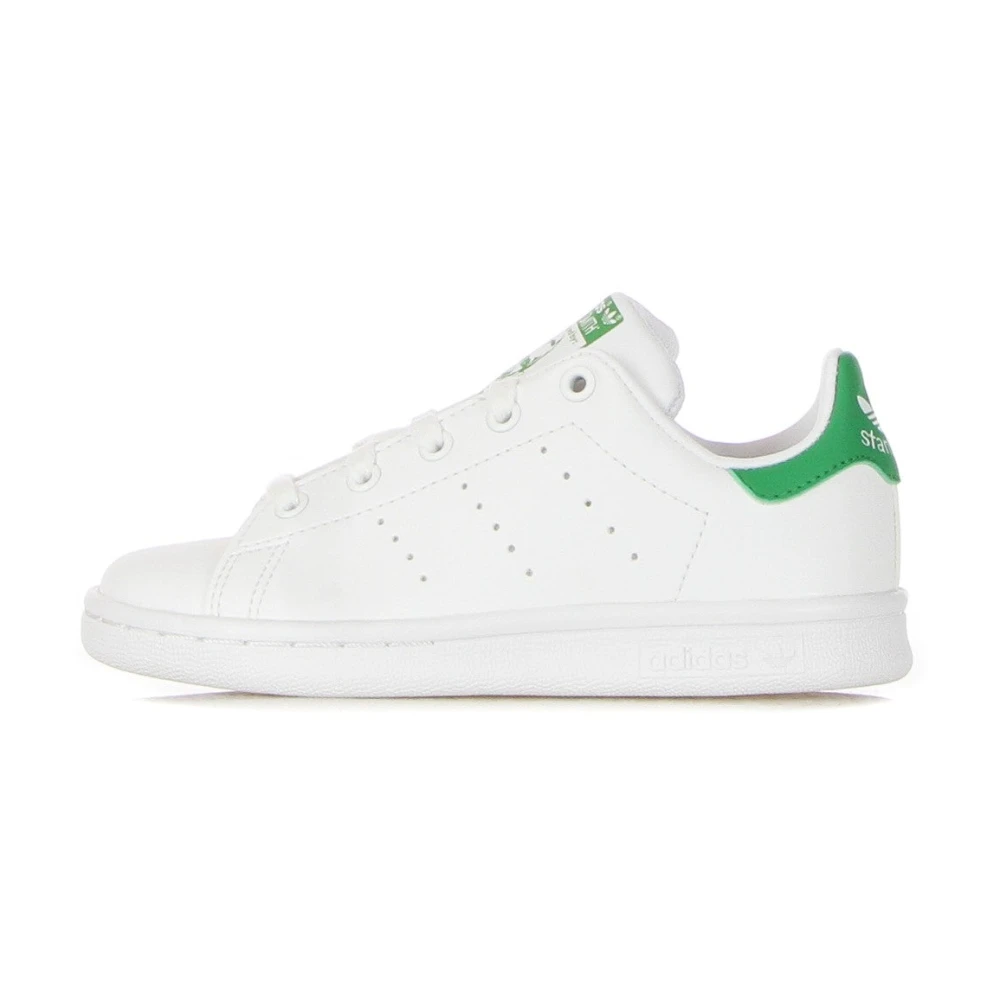 Adidas Stan Smith Låga Sneakers Vit/Grön White, Unisex