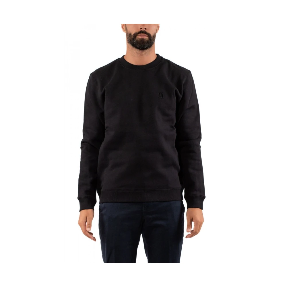 Dondup Homme Noir Sweatshirts Et Sweats À Capuche, Taille: M Chemise Élégante