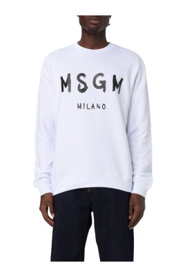 sweat-shirt-blanc-a-col-rond