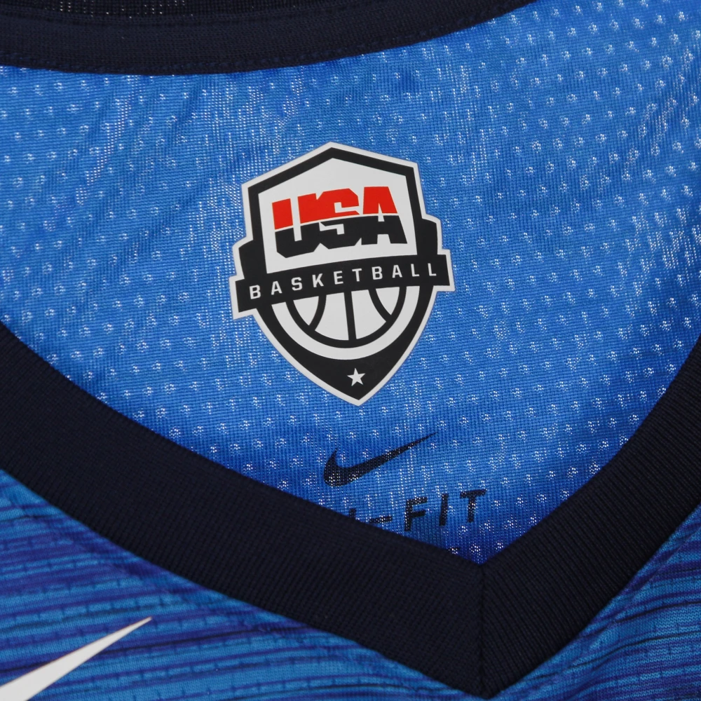 Nike USA Basketball Tanktop Blue Heren