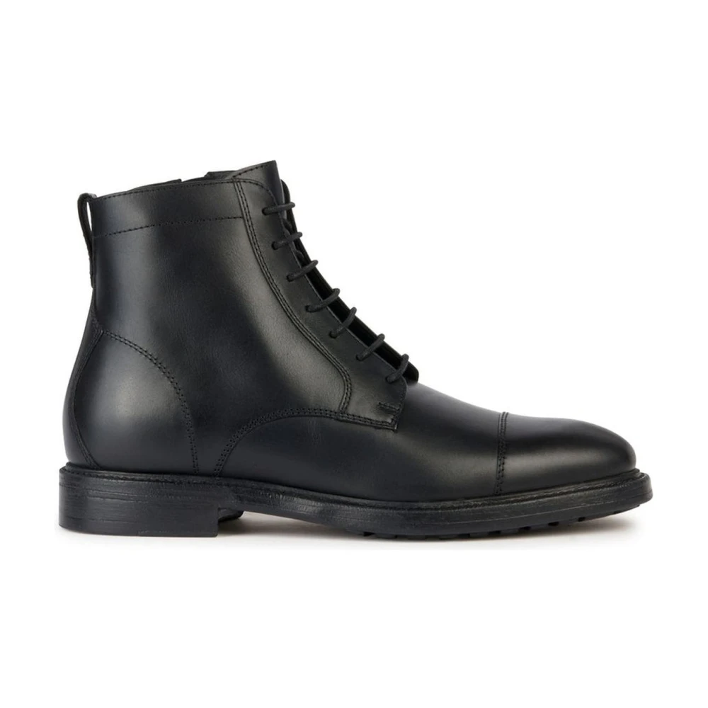 Geox Men's Black Ankle Boots For Size 10 Uk