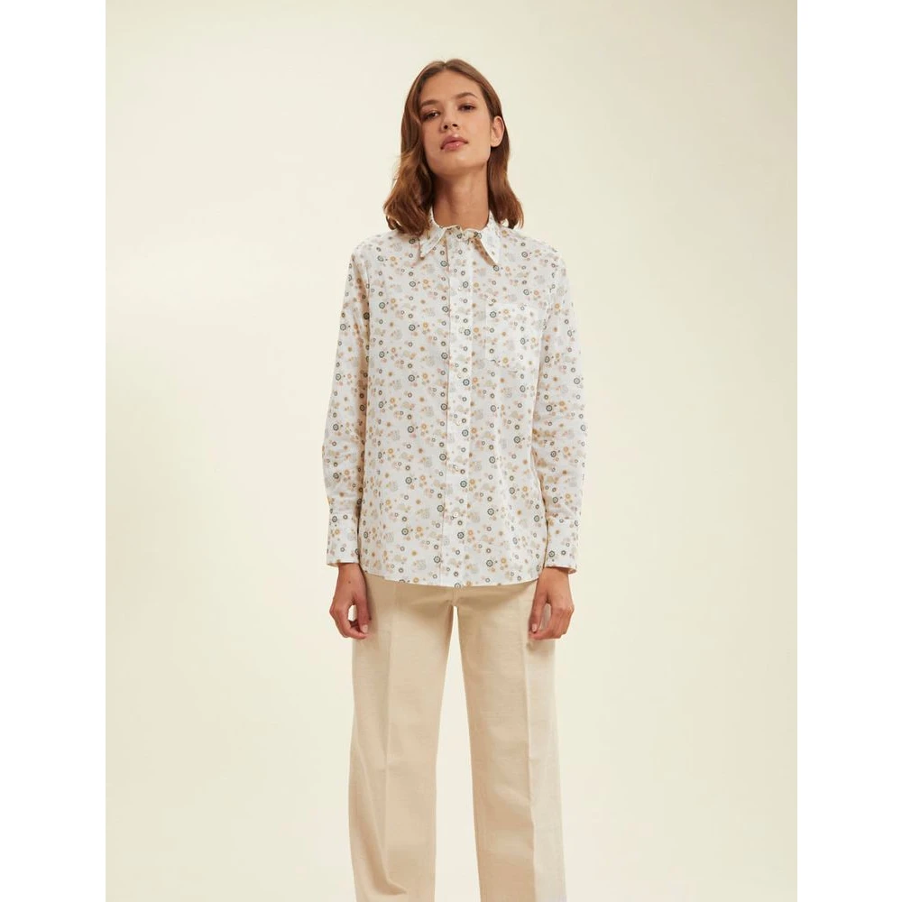 Ines De La Fressange Paris Blouses & Shirts White Dames