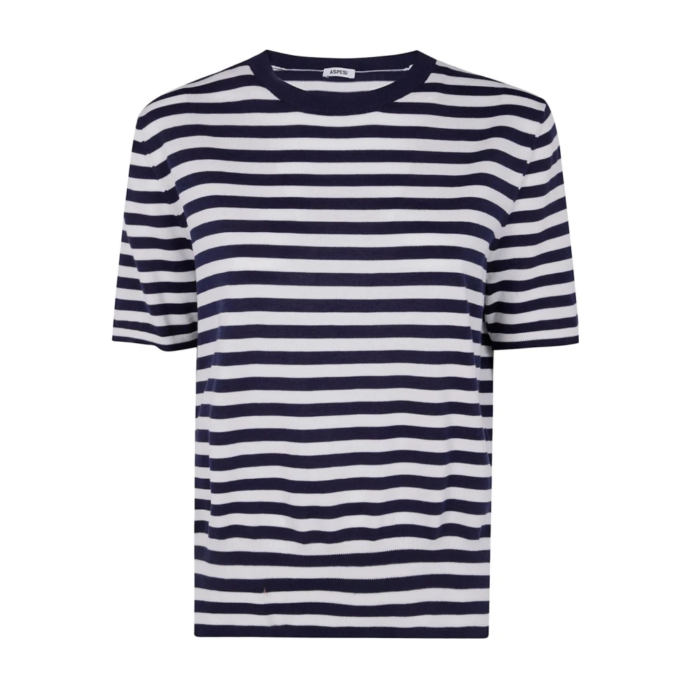 Aspesi - Tops > T-Shirts - Blue - Aspesi - Modalova