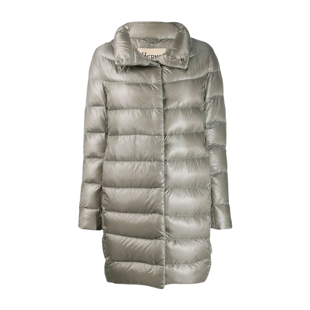 Herno Stijlvolle Parka Jas voor Mannen Gray Dames