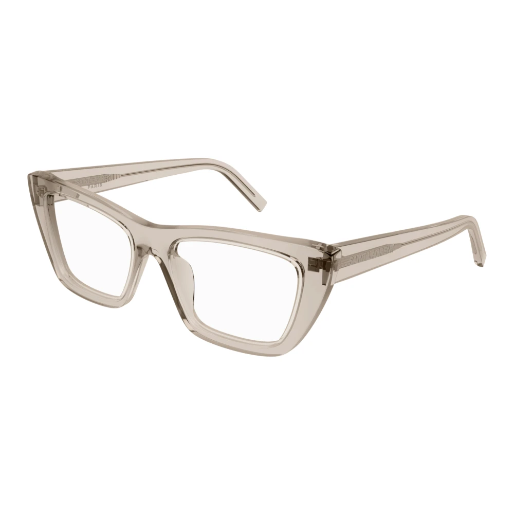Saint Laurent Women's Beige Glasses, 51 Mm, Optical Frame
