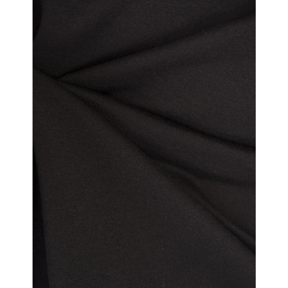 Kiton Zwart Crew Neck Katoenen T-shirt Black Heren