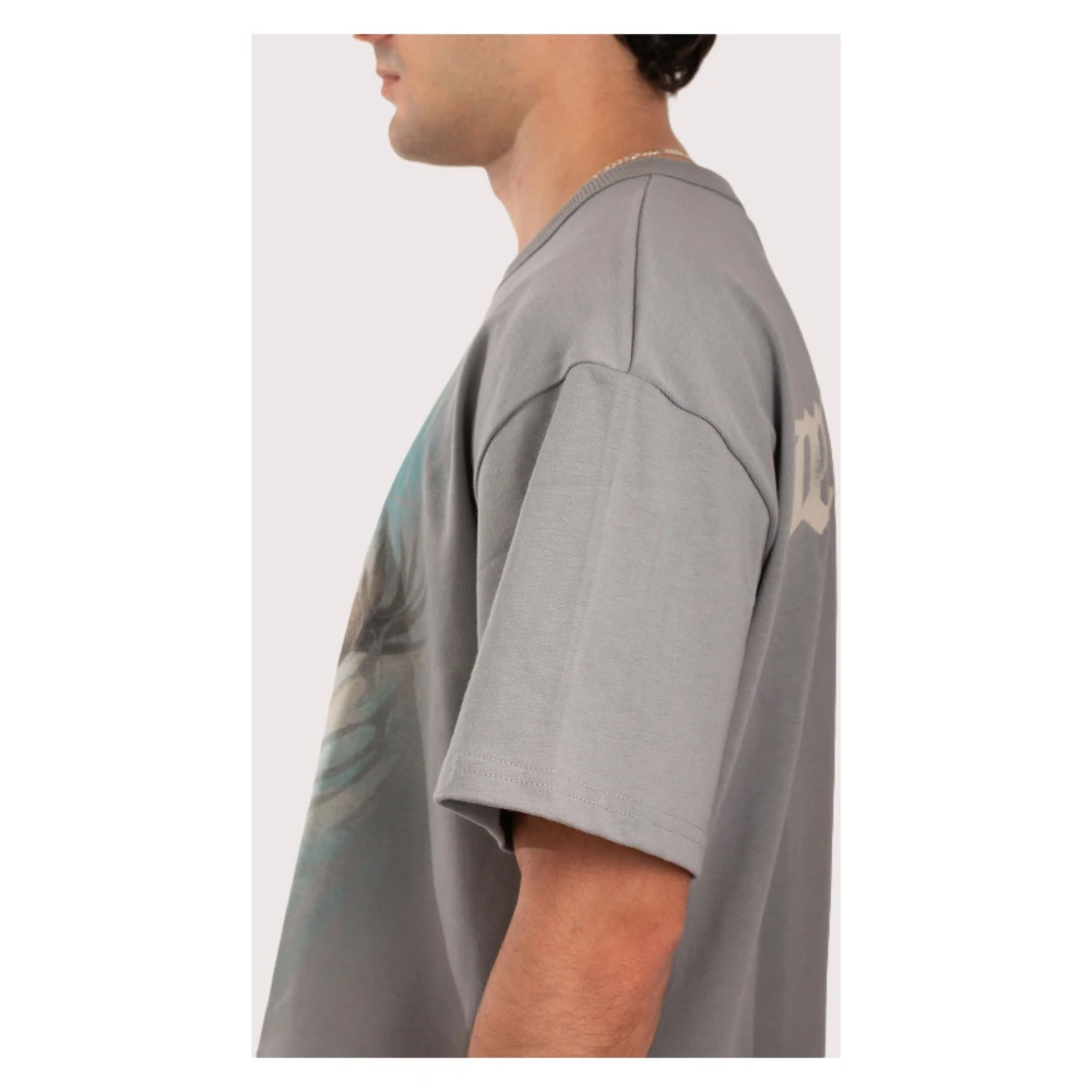 Misbhv Lichtgrijs Monument Valley Tee Gray Heren
