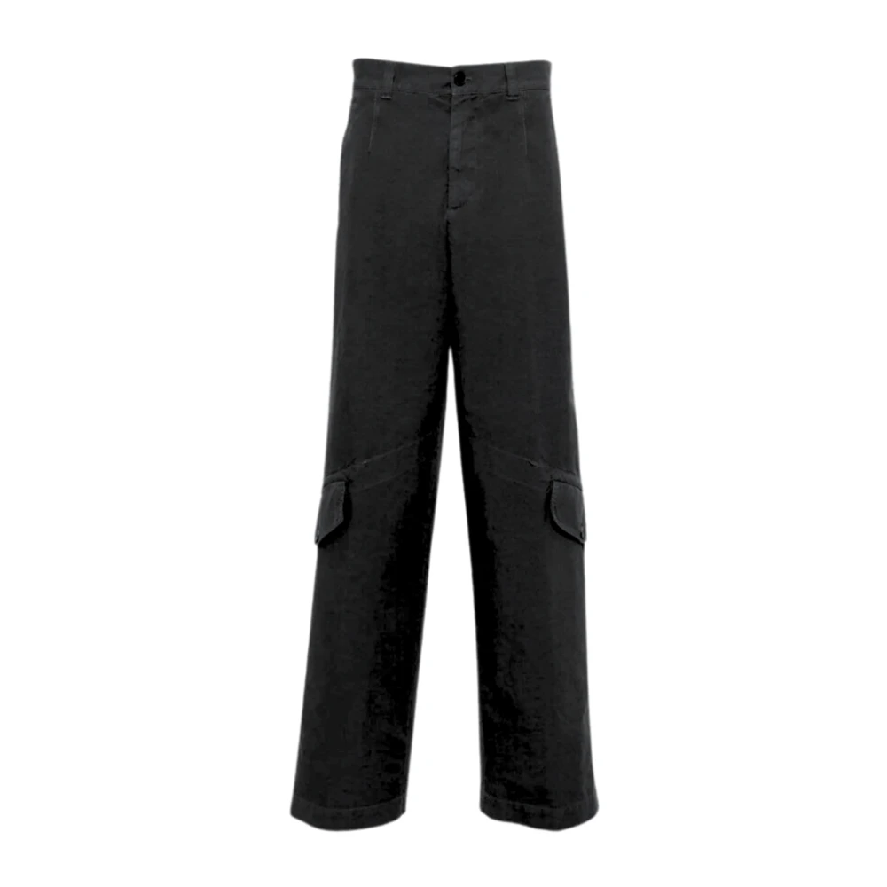 Dries Van Noten Zwarte Paxford Broek Black Heren