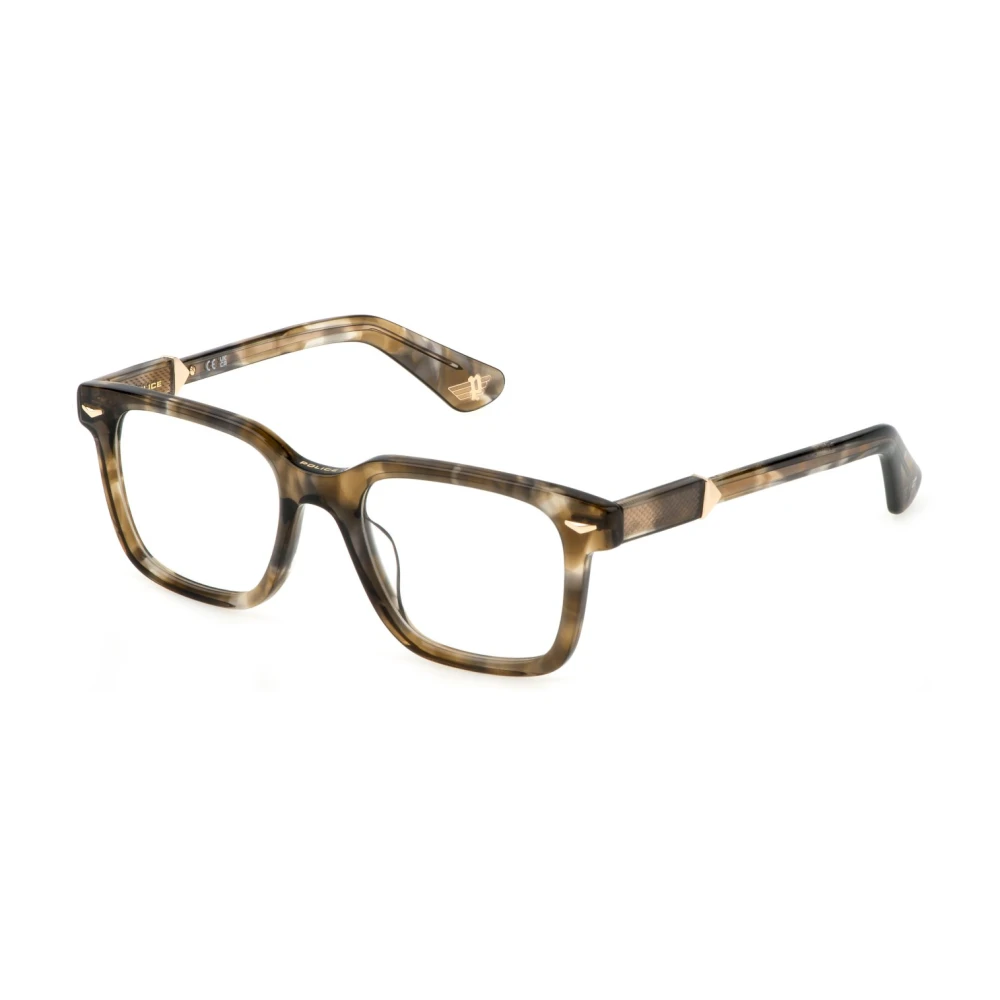 Police Glasses Brown Heren