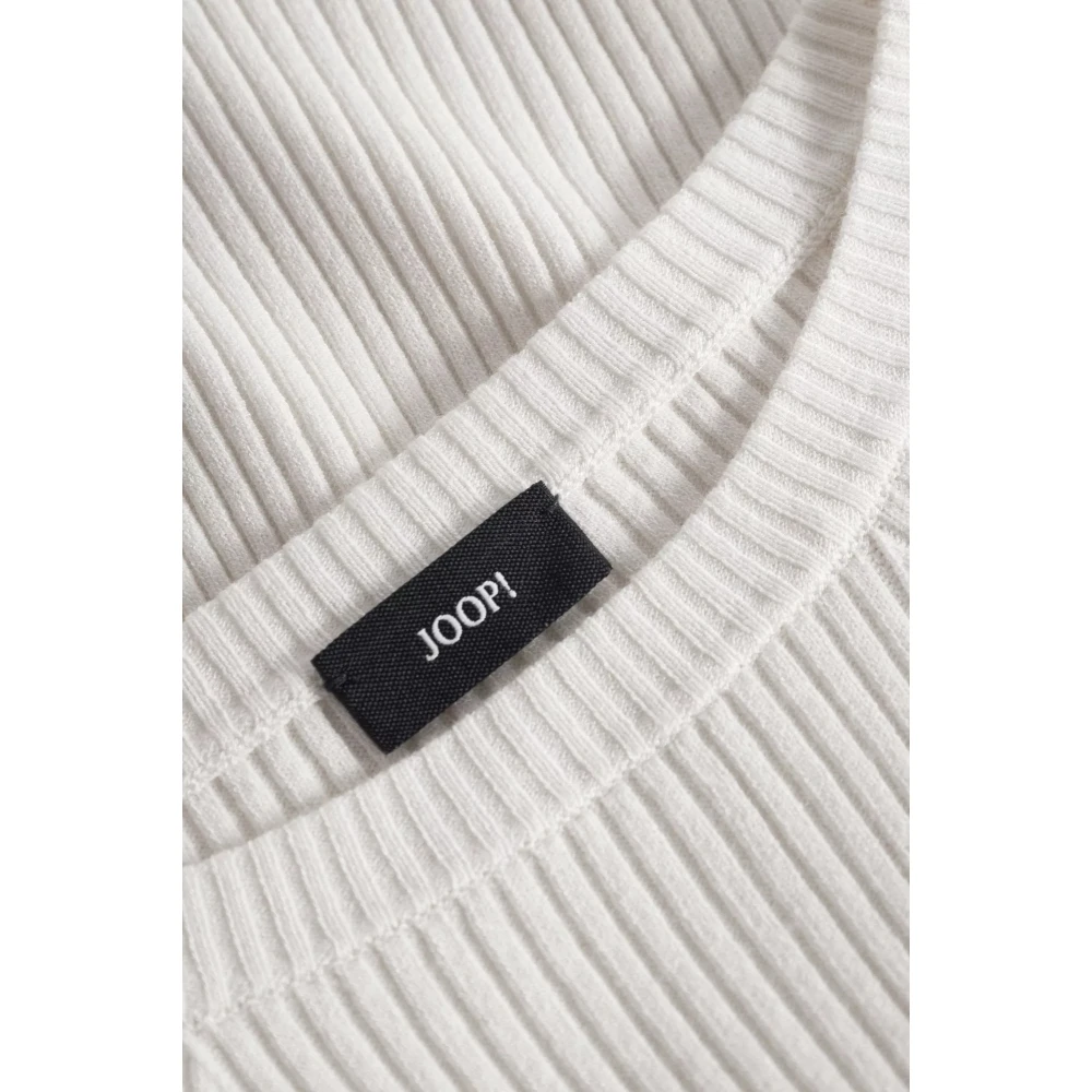 Joop! Stijlvolle Gebreide Trui White Dames