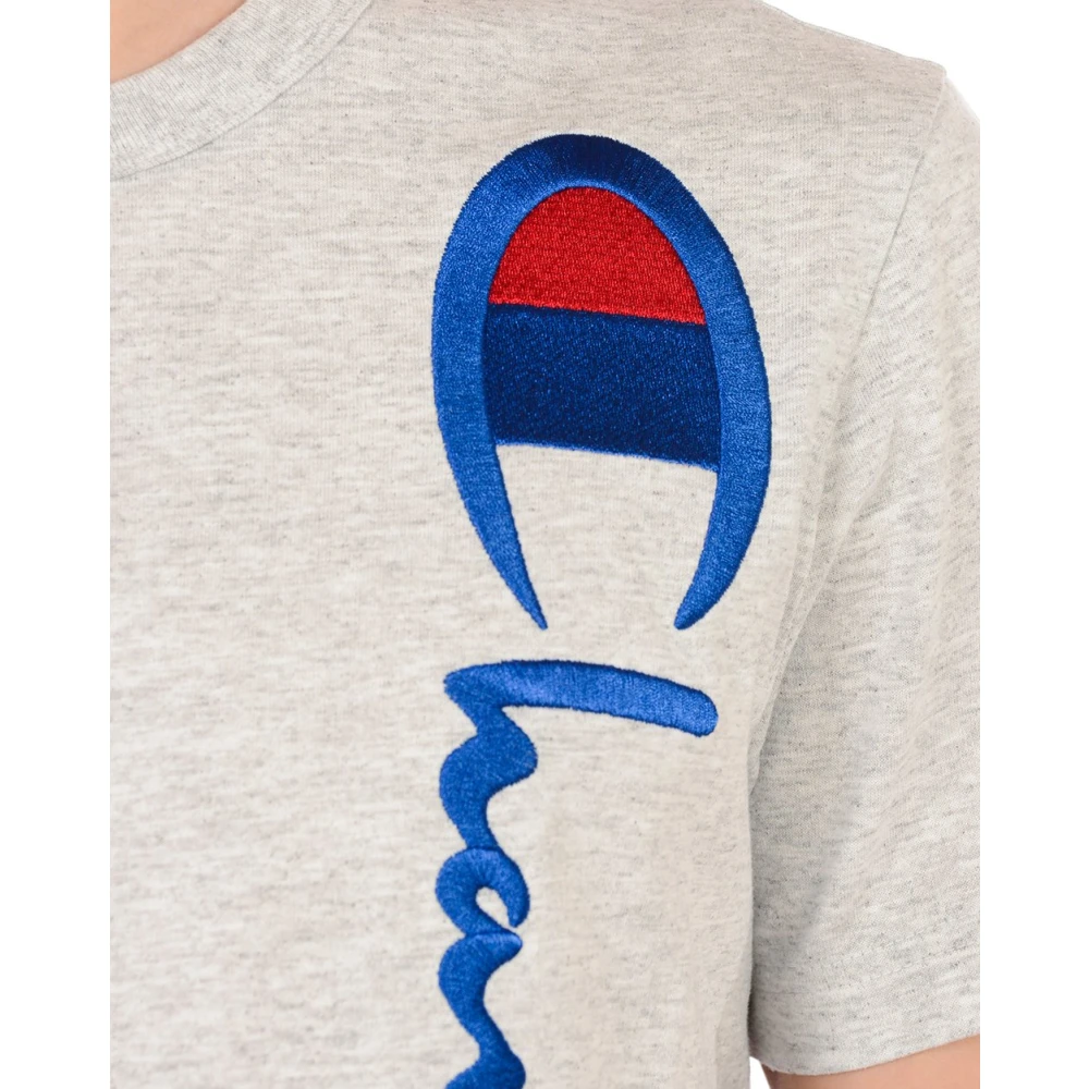 Champion Casual Sweatshirt Collectie Gray Heren