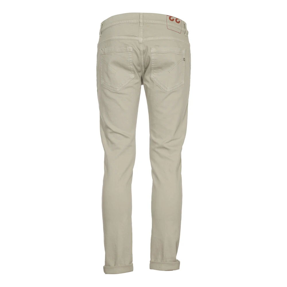Dondup Stijlvolle George Jeans Beige Heren
