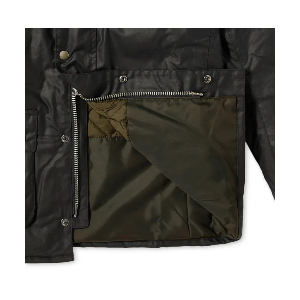 Barbour Duke Wax Jas Sage-M Green Heren
