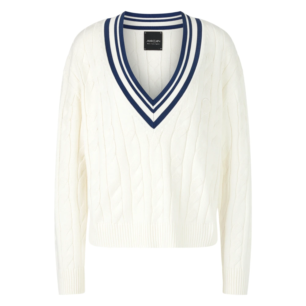 Knitwear > V-neck Knitwear - - Marc Cain - Modalova