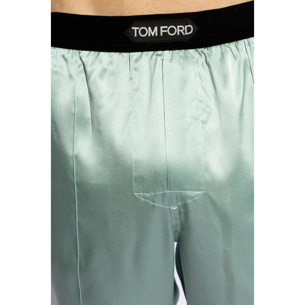 Tom Ford Pyjamabroek Blue Heren