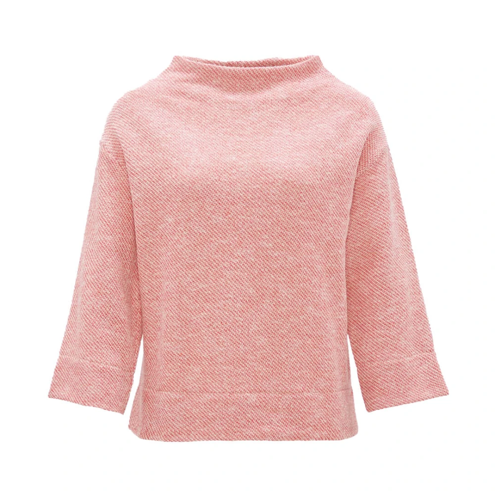 Opus Stijlvolle Sweatshirt met Gulana Detail Red Dames