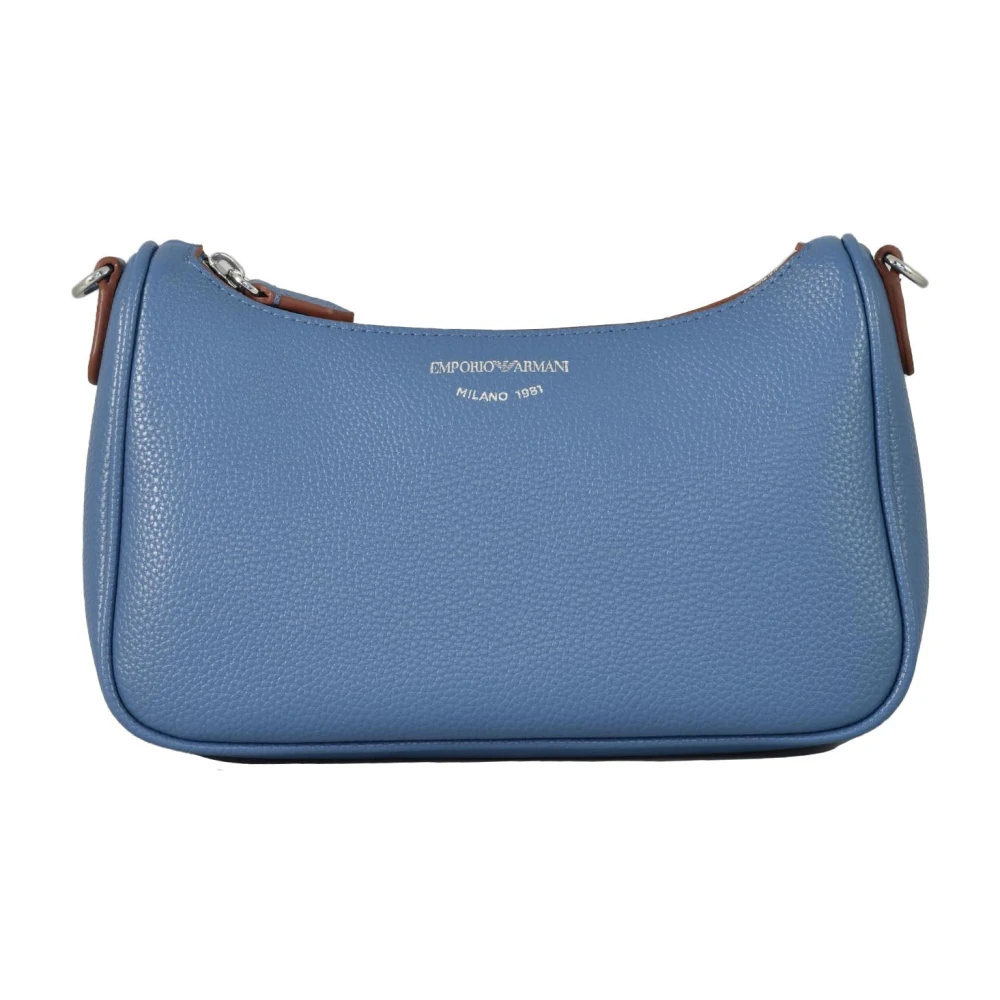 Emporio Armani Stijlvolle PU-tas Blue Dames