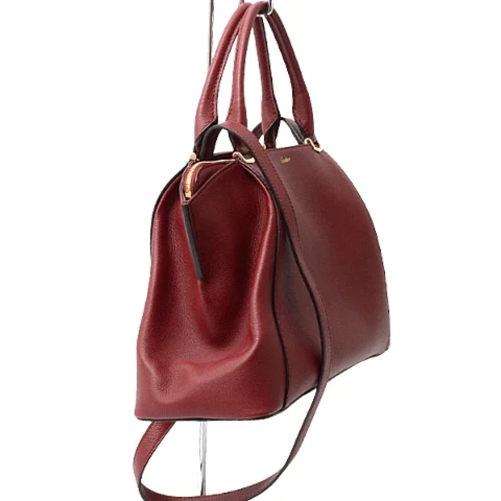 Cartier Vintage Pre-owned Leather handbags Brown Dames