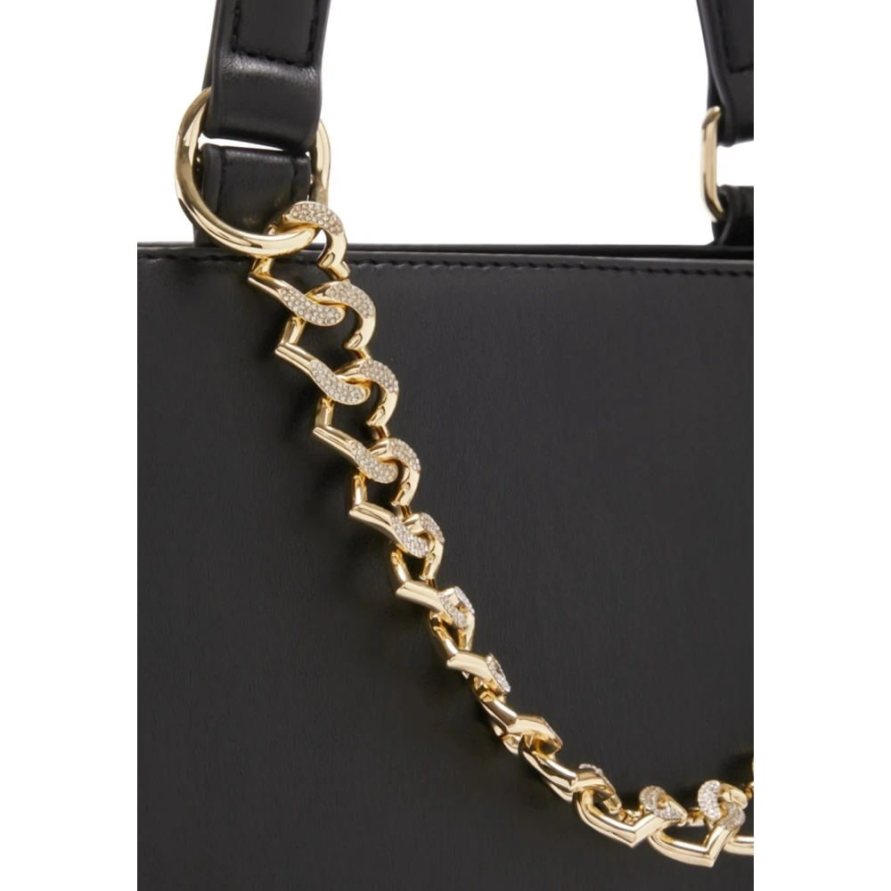 Love Moschino Stijlvolle PU-tas Black Dames