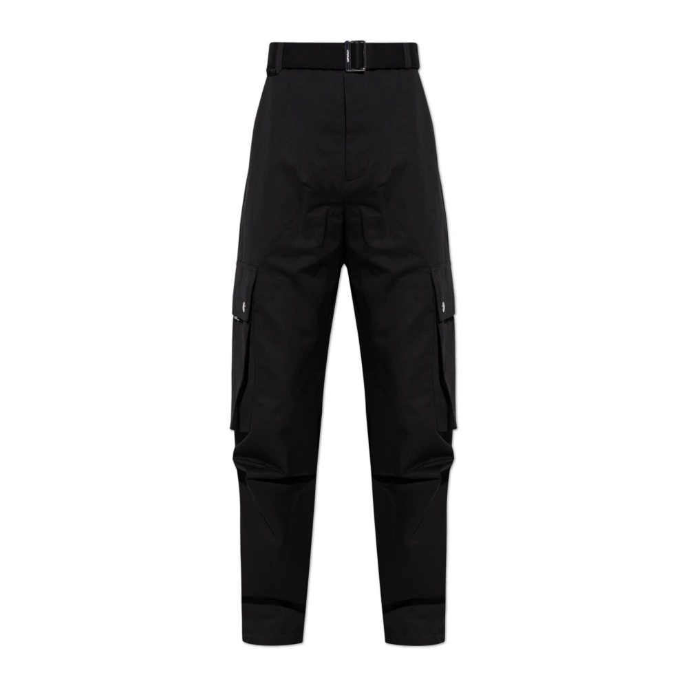 Jacquemus Cargo Broek 990 Zwart Black Heren