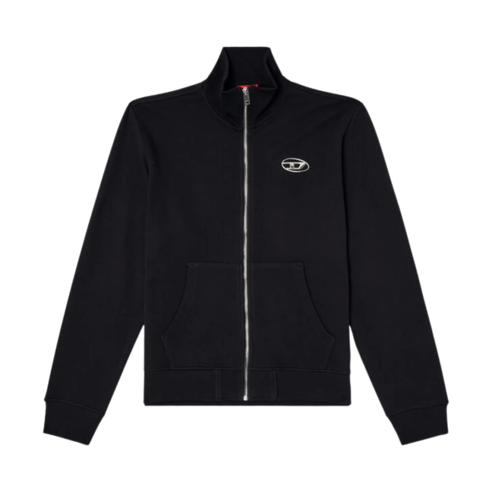 Diesel Herren Schwarz Sweatshirts & Hoodies, K, Xlgröße: