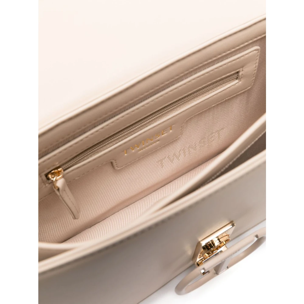 Twinset Stijlvolle Tassen Collectie Beige Dames