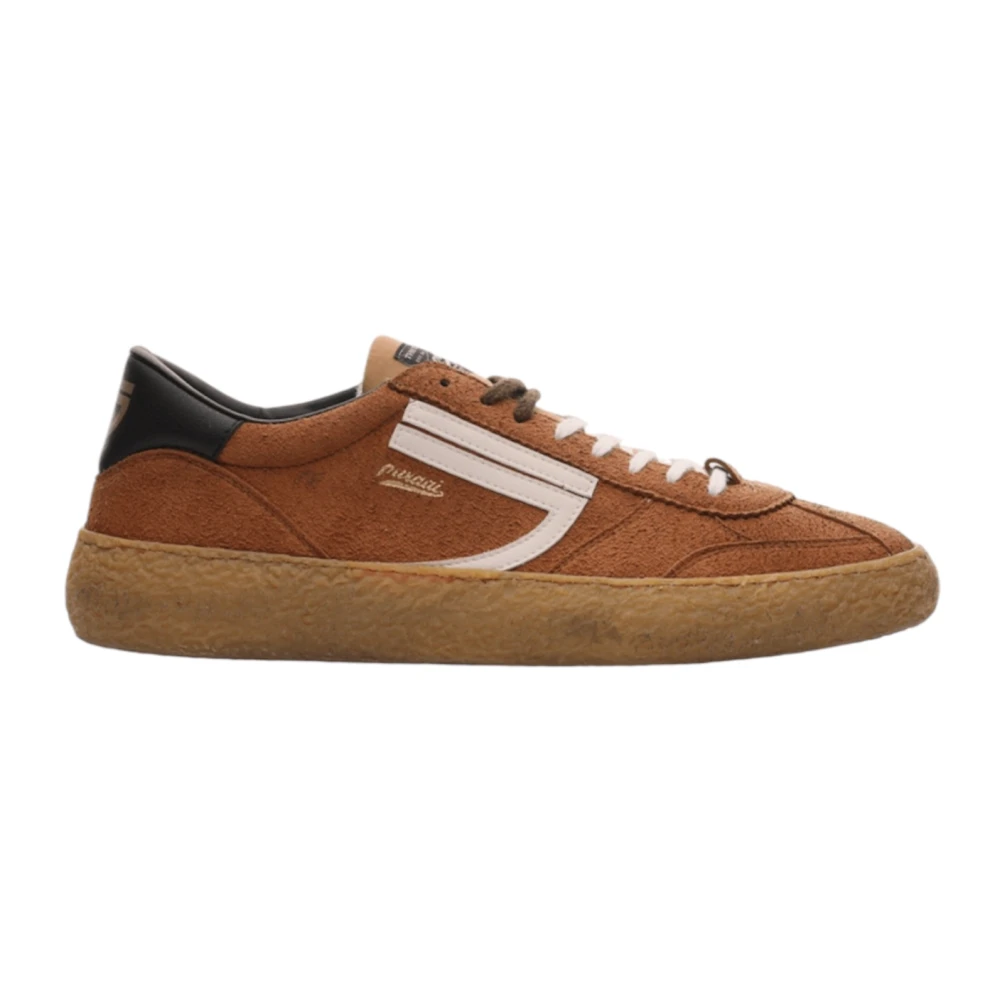 Puraai Vintage Vegan Hairy Sneakers Heren Schoenen Bruin
