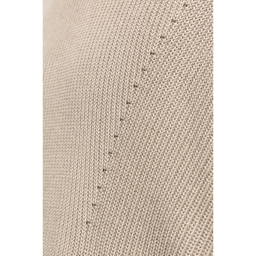 Moncler Katoenen coltrui Beige Heren
