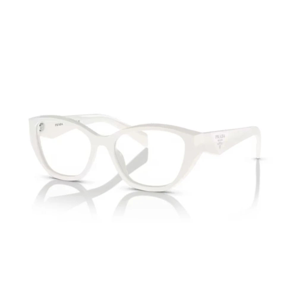 Prada Unisex White Glasses, One Size, Stylish Vista Sunglasses