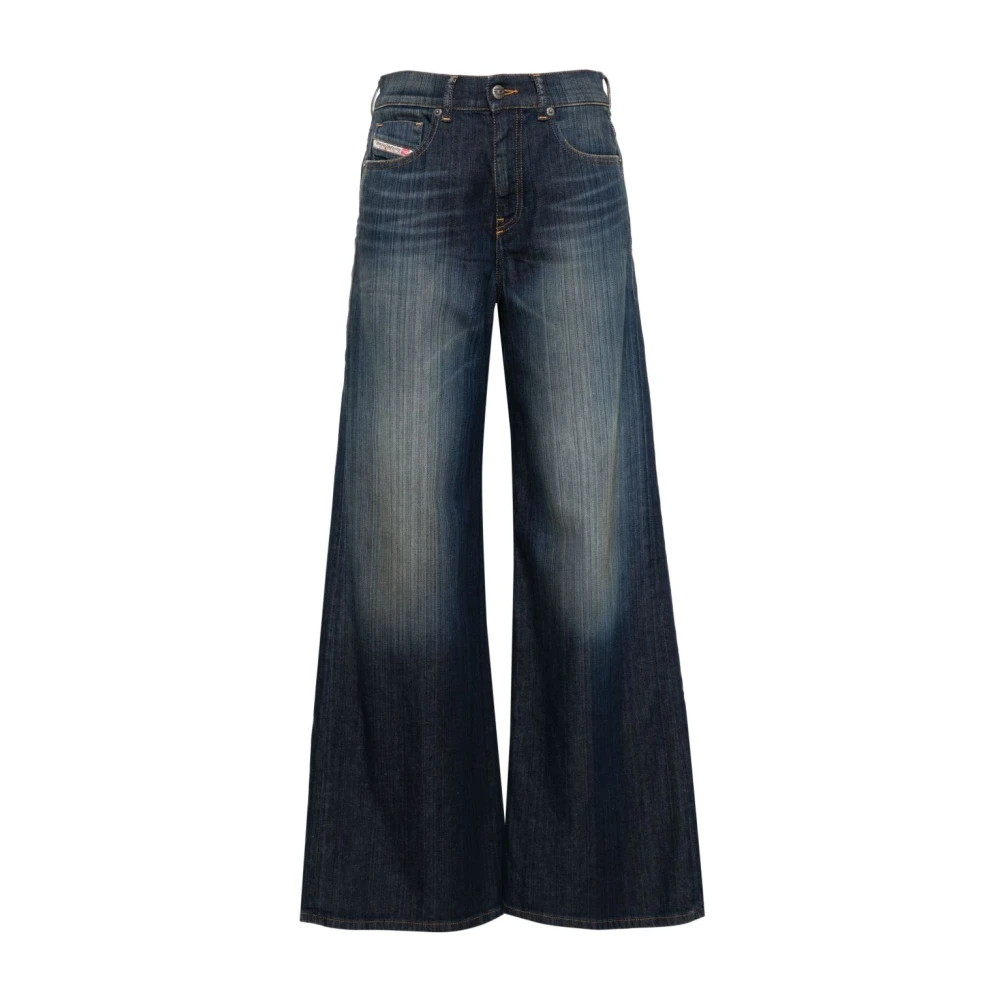Diesel Stijlvolle Denim Jeans Collectie Blue Dames