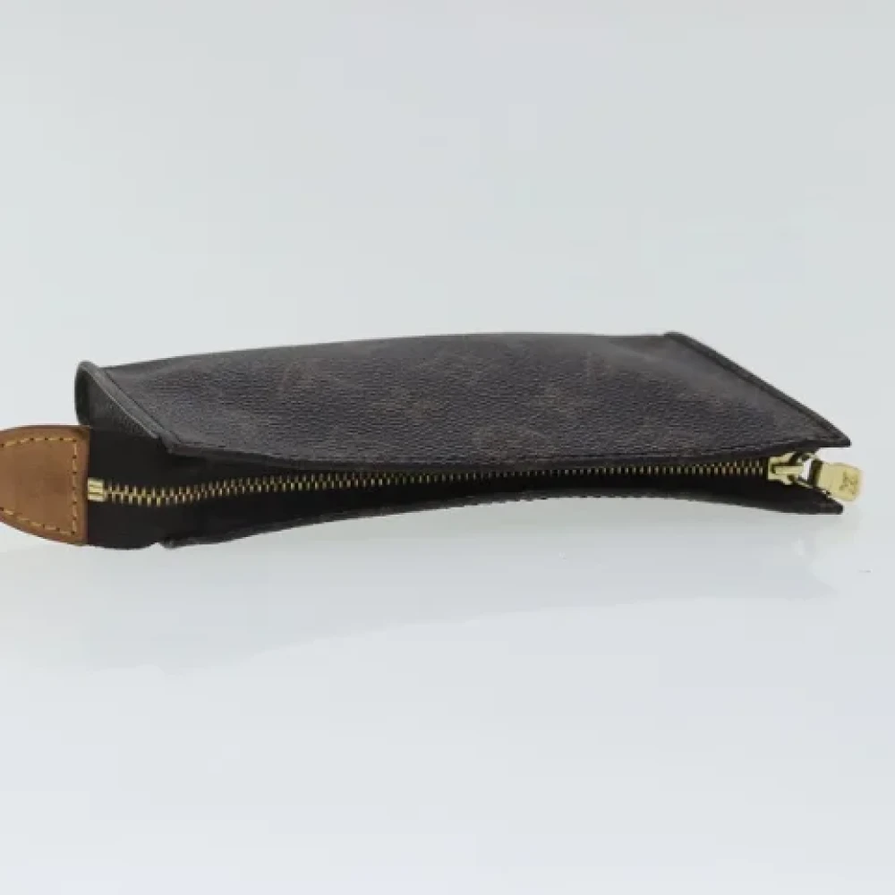 Louis Vuitton Vintage Pre-owned Canvas pouches Brown Dames