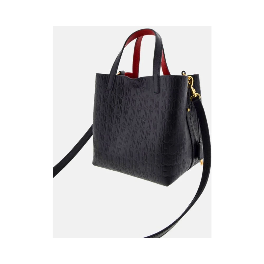 Carolina Herrera Matryoshka Locked XS Handtas Black Dames