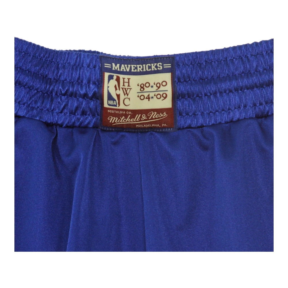 Mitchell & Ness NBA Team Heritage Basketball Shorts Blue Heren