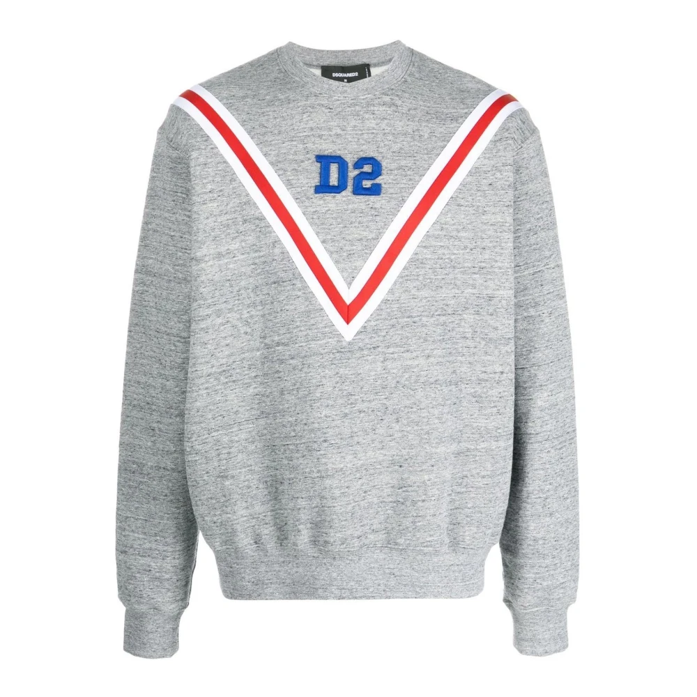 Dsquared2 Stijlvolle Sweaters Collectie Gray Heren