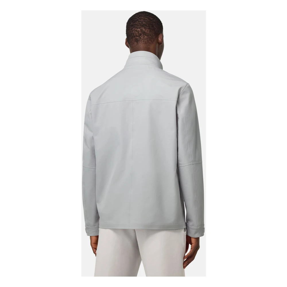 Boggi Milano B Tech Field Jacket in technische stof Blue Heren